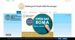 Desktop Screenshot of istitutopsicoterapie.com